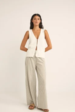 Women Rhythm Adele Longline Knit Vest