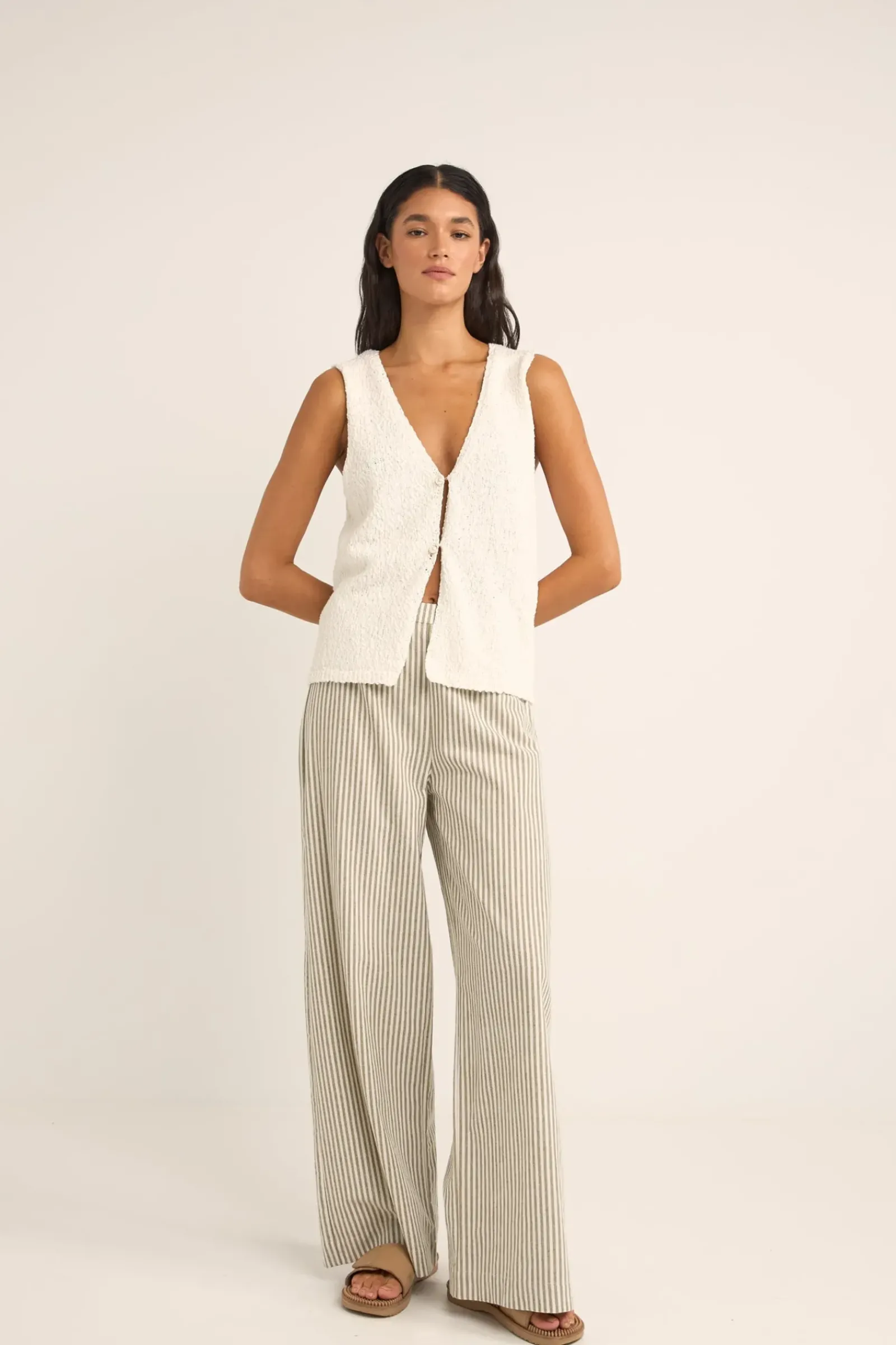 Women Rhythm Adele Longline Knit Vest