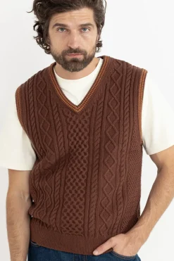 Rhythm Assembly Fisherman Knit Vest