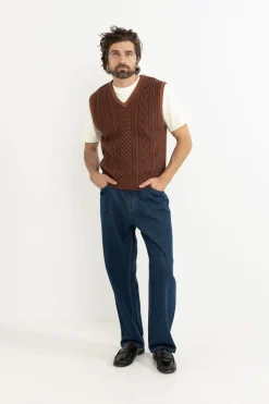 Rhythm Assembly Fisherman Knit Vest