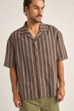 Rhythm Baja Relaxed Stripe Ss Shirt