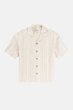 Rhythm Benny Relaxed Stripe Ss Shirt