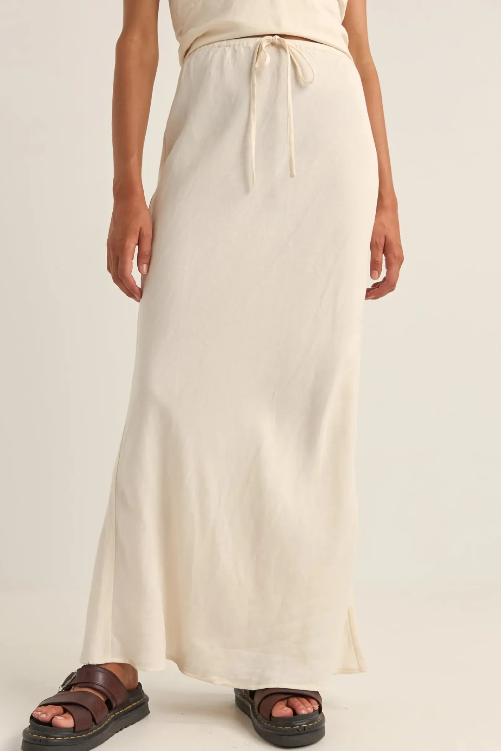 Women Rhythm Bias Cut Maxi Skirt