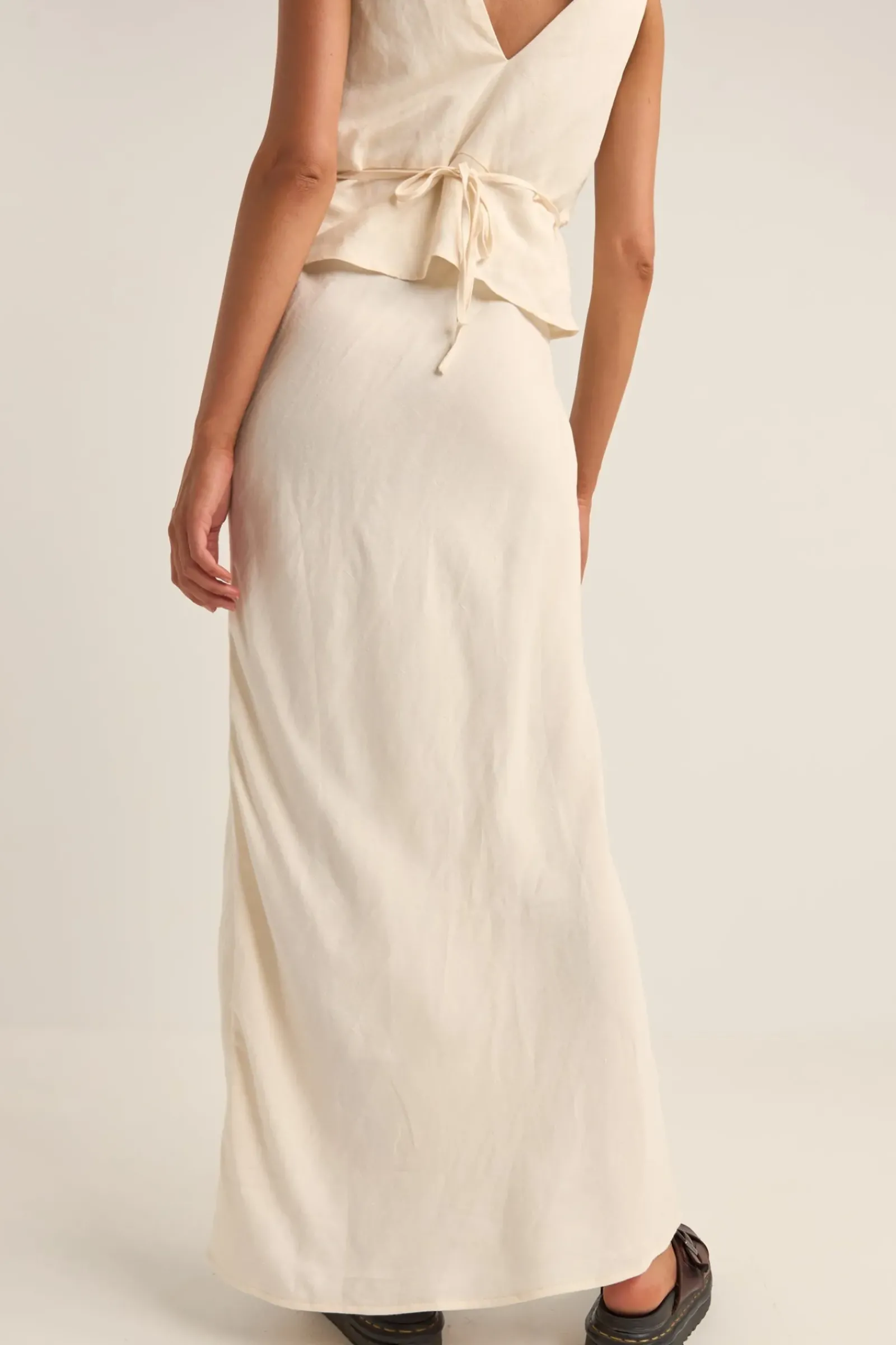 Women Rhythm Bias Cut Maxi Skirt