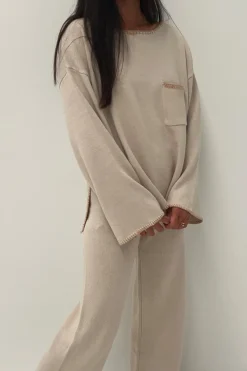 Women Rhythm Bondi Knit Straight Leg Pant