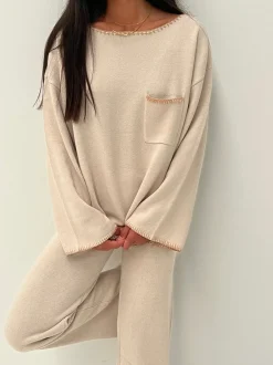 Women Rhythm Bondi Knit Straight Leg Pant