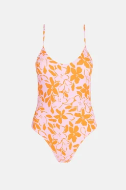 Women Rhythm Bora Bora Floral Cross Back One Piece