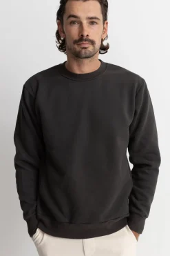 Rhythm Classic Fleece Crew Vintage Black