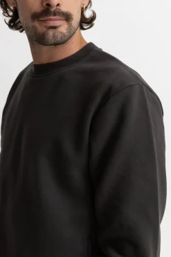Rhythm Classic Fleece Crew Vintage Black