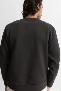 Rhythm Classic Fleece Crew Vintage Black