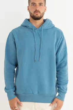 Rhythm Classic Fleece Hood Mineral Blue