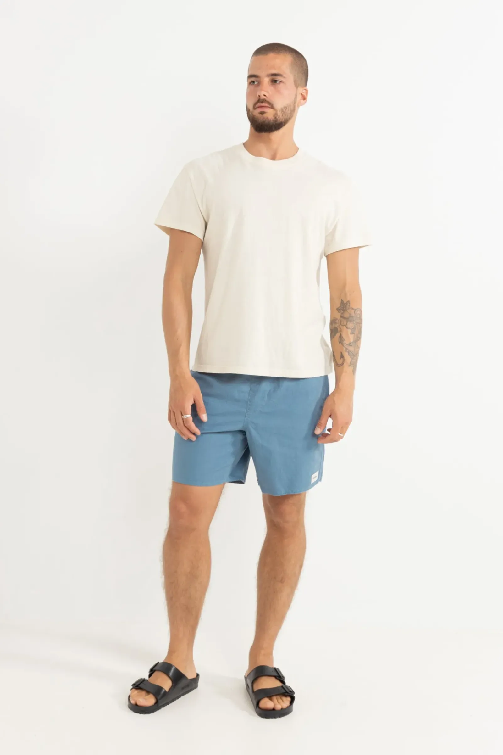Rhythm Classic Linen Jam Mineral Blue