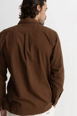 Rhythm Classic Linen Ls Shirt