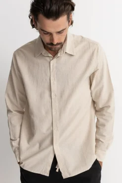 Rhythm Classic Linen Ls Shirt
