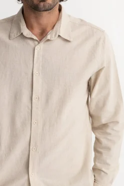 Rhythm Classic Linen Ls Shirt