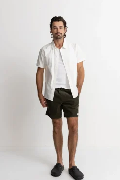 Rhythm Classic Linen Ss Shirt