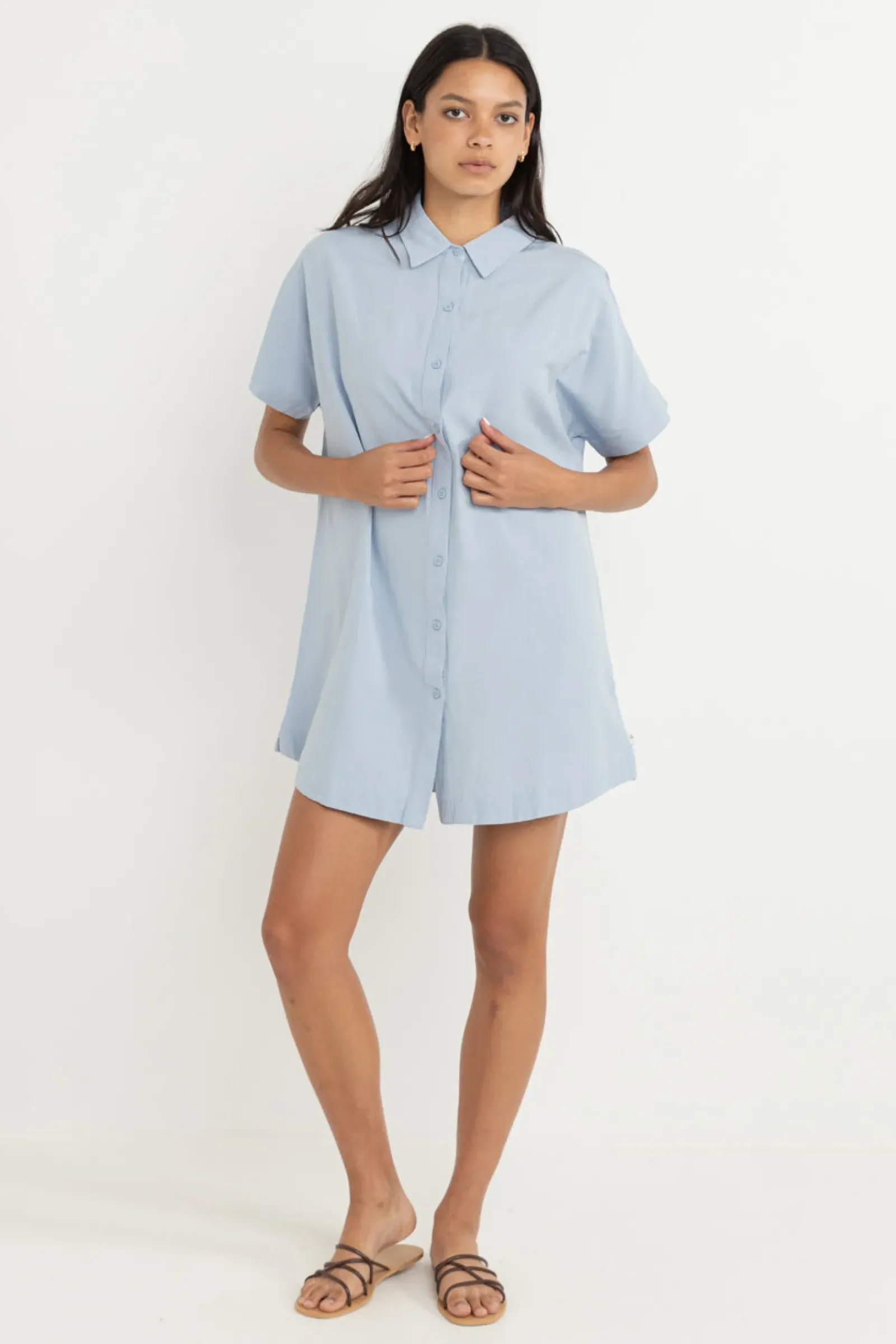 Women Rhythm Classic Shirt Dress
