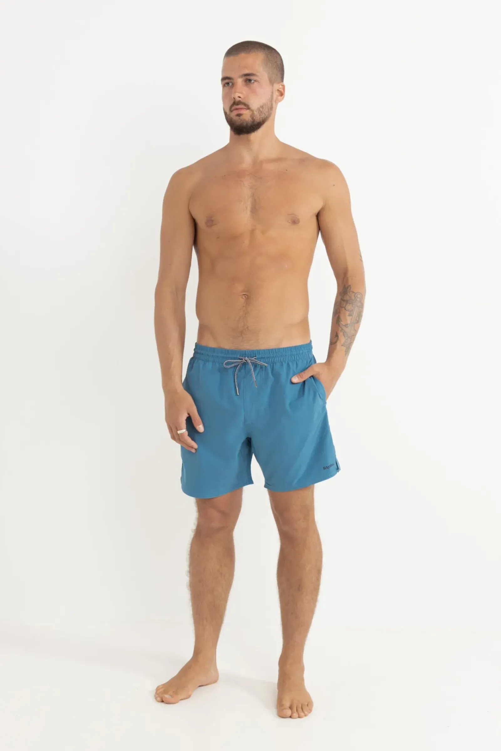 Rhythm Classic Stretch Trunk Mineral Blue