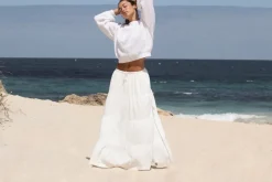 Women Rhythm Classic Tiered Maxi Skirt