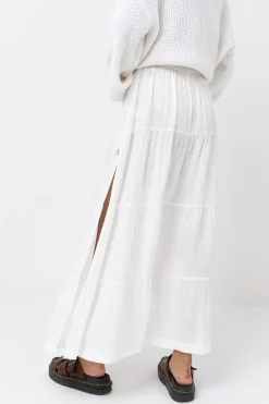 Women Rhythm Classic Tiered Maxi Skirt