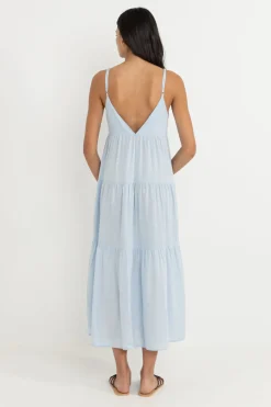 Women Rhythm Classic Tiered Midi Dress