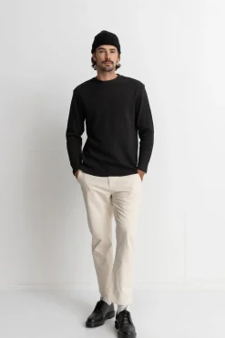 Rhythm Classic Waffle Knit Vintage Black