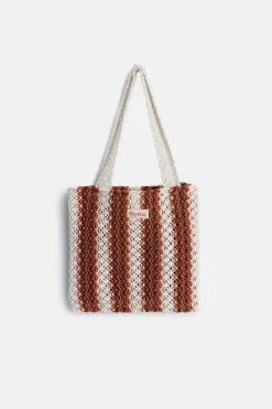 Rhythm Crochet Tote Bag