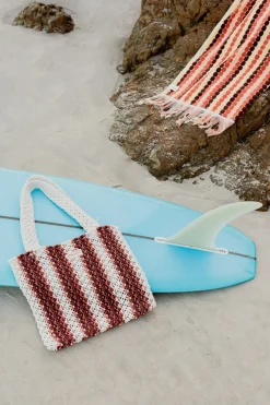 Rhythm Crochet Tote Bag