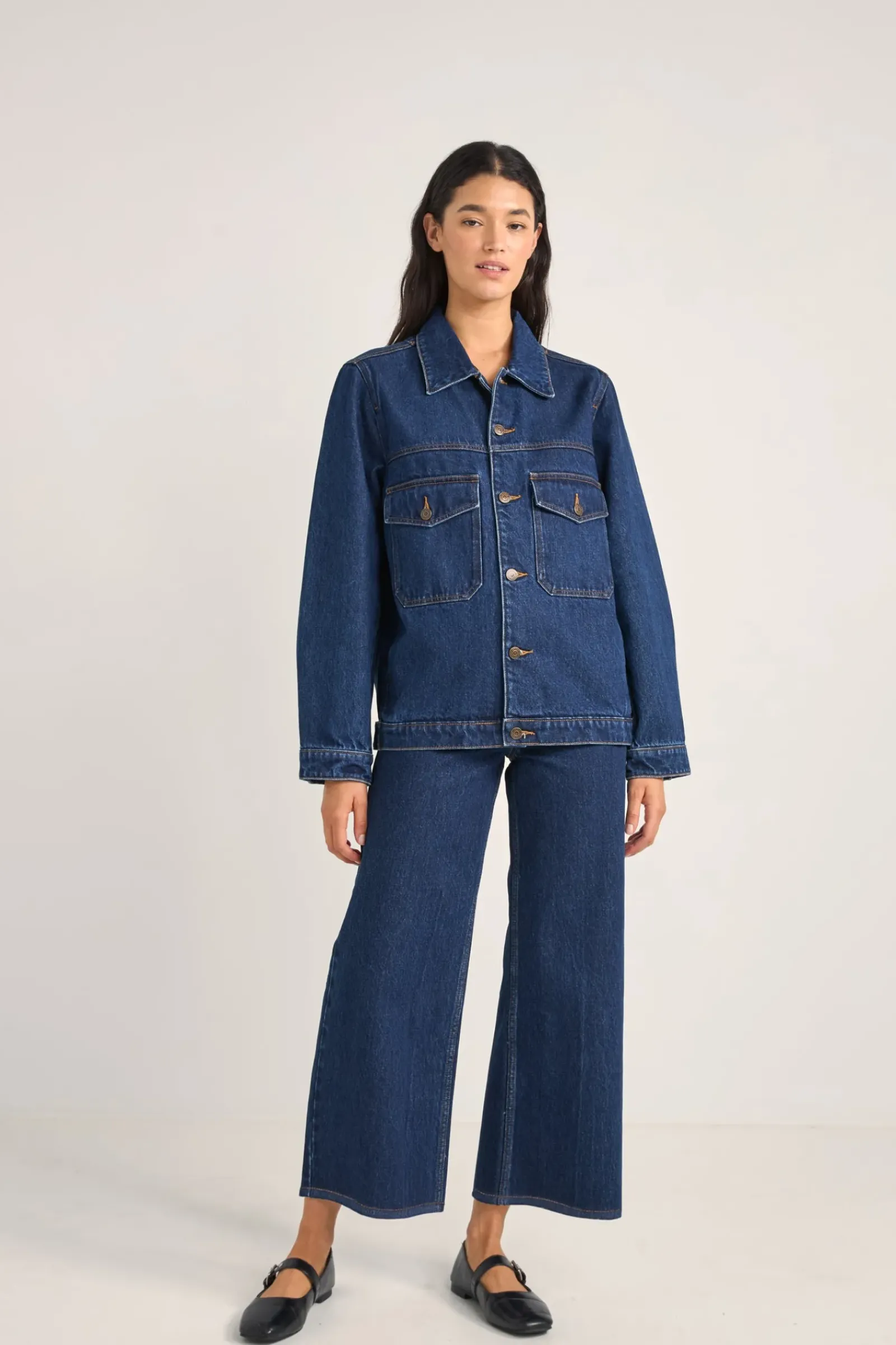 Women Rhythm Demi High Loose Denim Jeans
