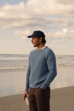 Rhythm Doheny Pointelle Crew Knit  