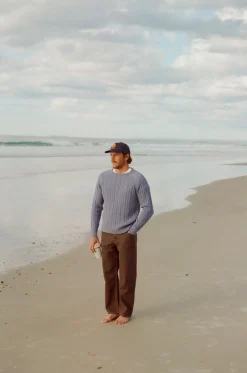 Rhythm Doheny Pointelle Crew Knit  