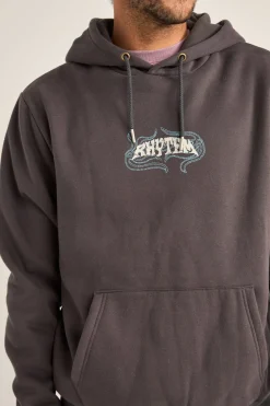 Rhythm Dos Soles Fleece Hood Vintage Black