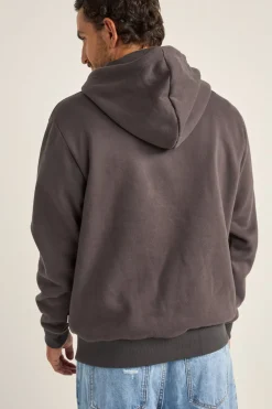 Rhythm Dos Soles Fleece Hood Vintage Black