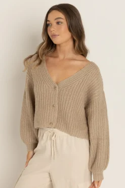 Women Rhythm Eadie Oversized Knit Cardigan