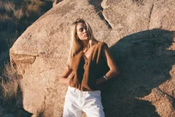Women Rhythm Ella Sherpa Vest