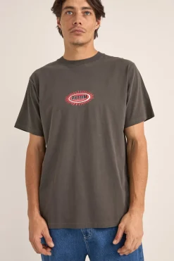 Rhythm Ellipse Sun SS T-Shirt Vintage Black