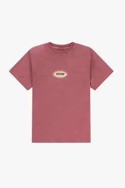 Rhythm Ellipse Sun SS T-Shirt Vintage Red
