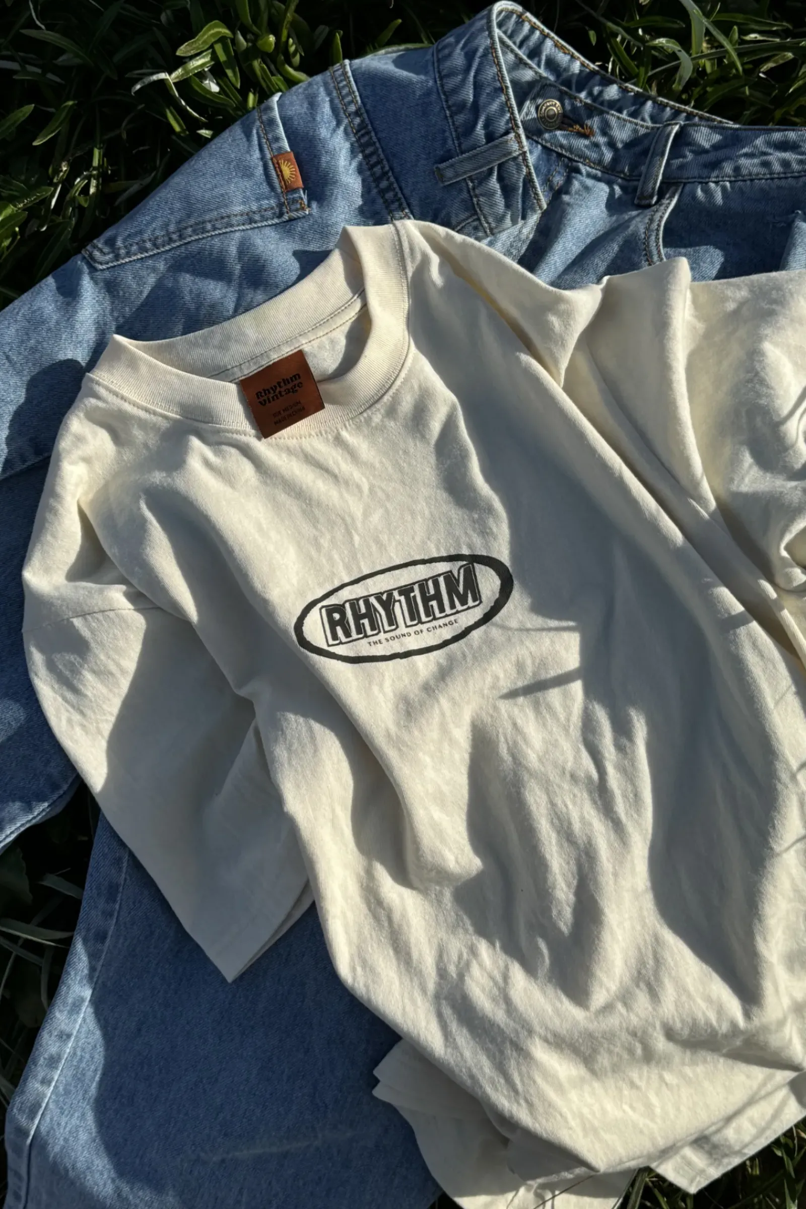 Rhythm Elliptic Printed Vintage Ss T-Shirt