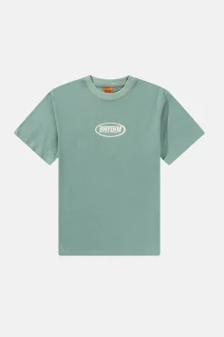 Rhythm Elliptic Printed Vintage Ss T-Shirt Vintage Green