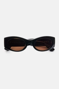 Women Rhythm EPOKHE  - Suede - Black Polished / Bronze Amber