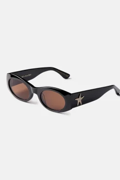 Women Rhythm EPOKHE  - Suede - Black Polished / Bronze Amber