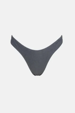 Women Rhythm Essential Rib Hi Cut Pant Graphite