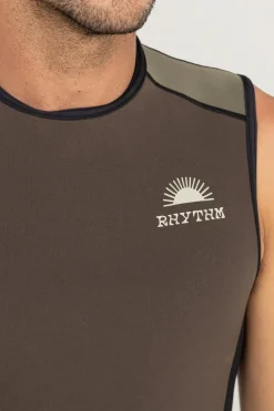 Rhythm Essential Wetsuit Vest Brown