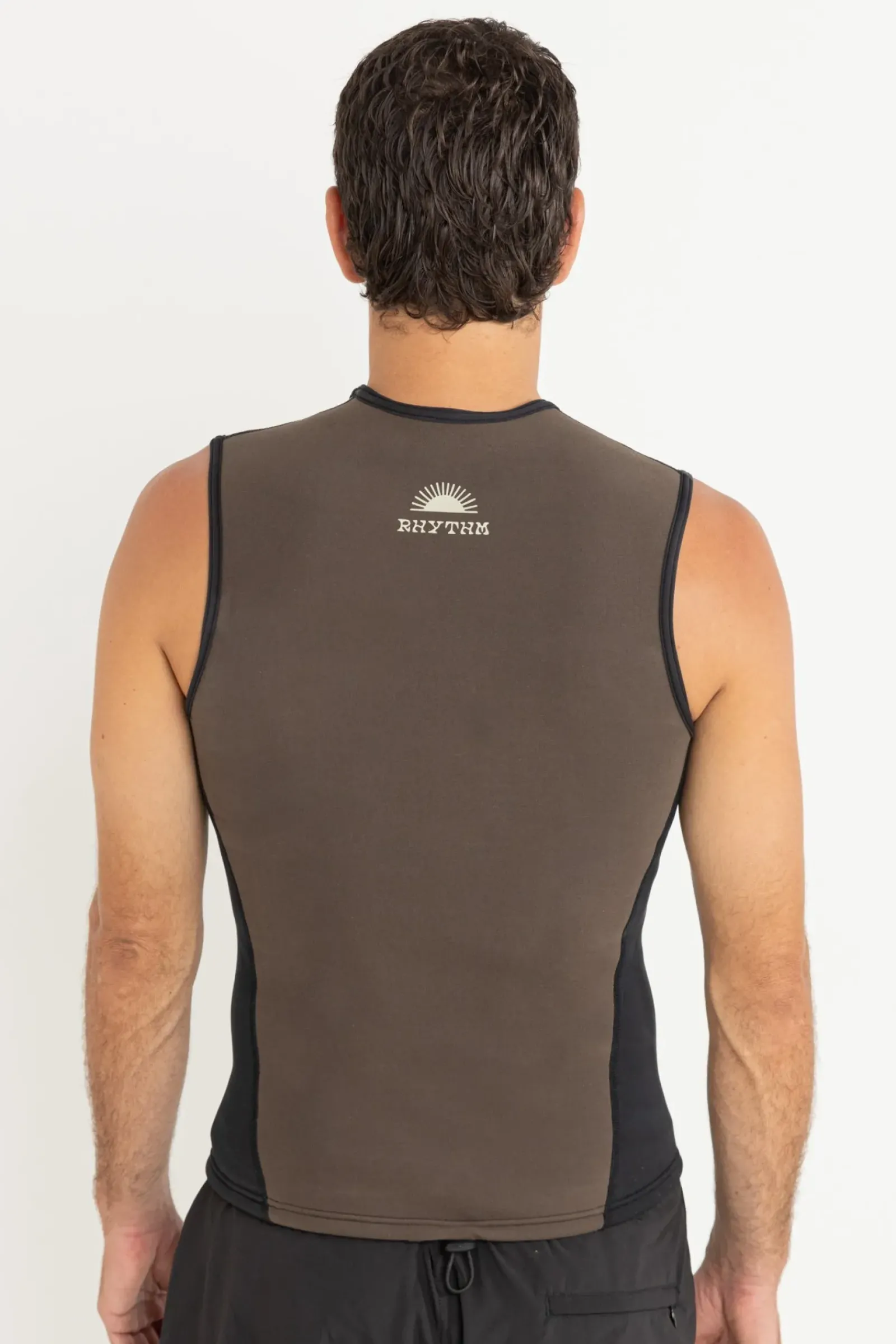 Rhythm Essential Wetsuit Vest Brown