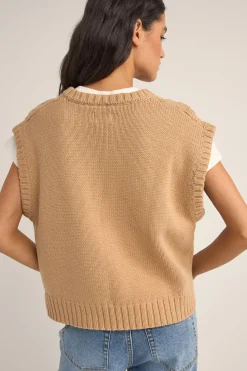 Women Rhythm Finley Cable Knit Vest