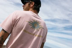 Rhythm Flame Printed Vintage Ss T Shirt