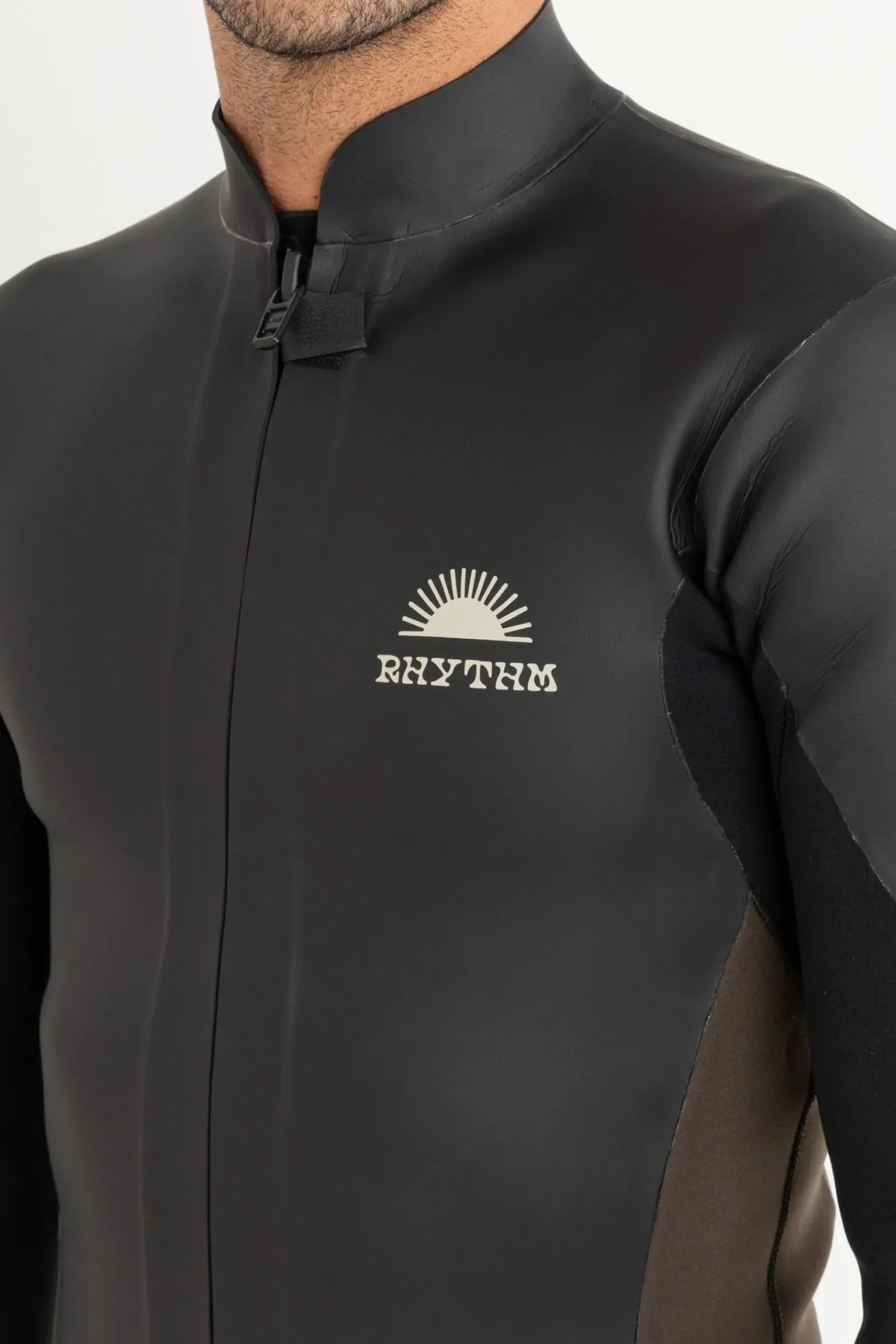 Rhythm Heritage Front Zipper Jacket Black