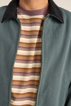 Rhythm James Jacket Dark Green