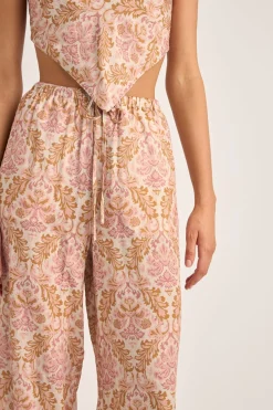 Women Rhythm Jessie Paisley Drawstring Pant
