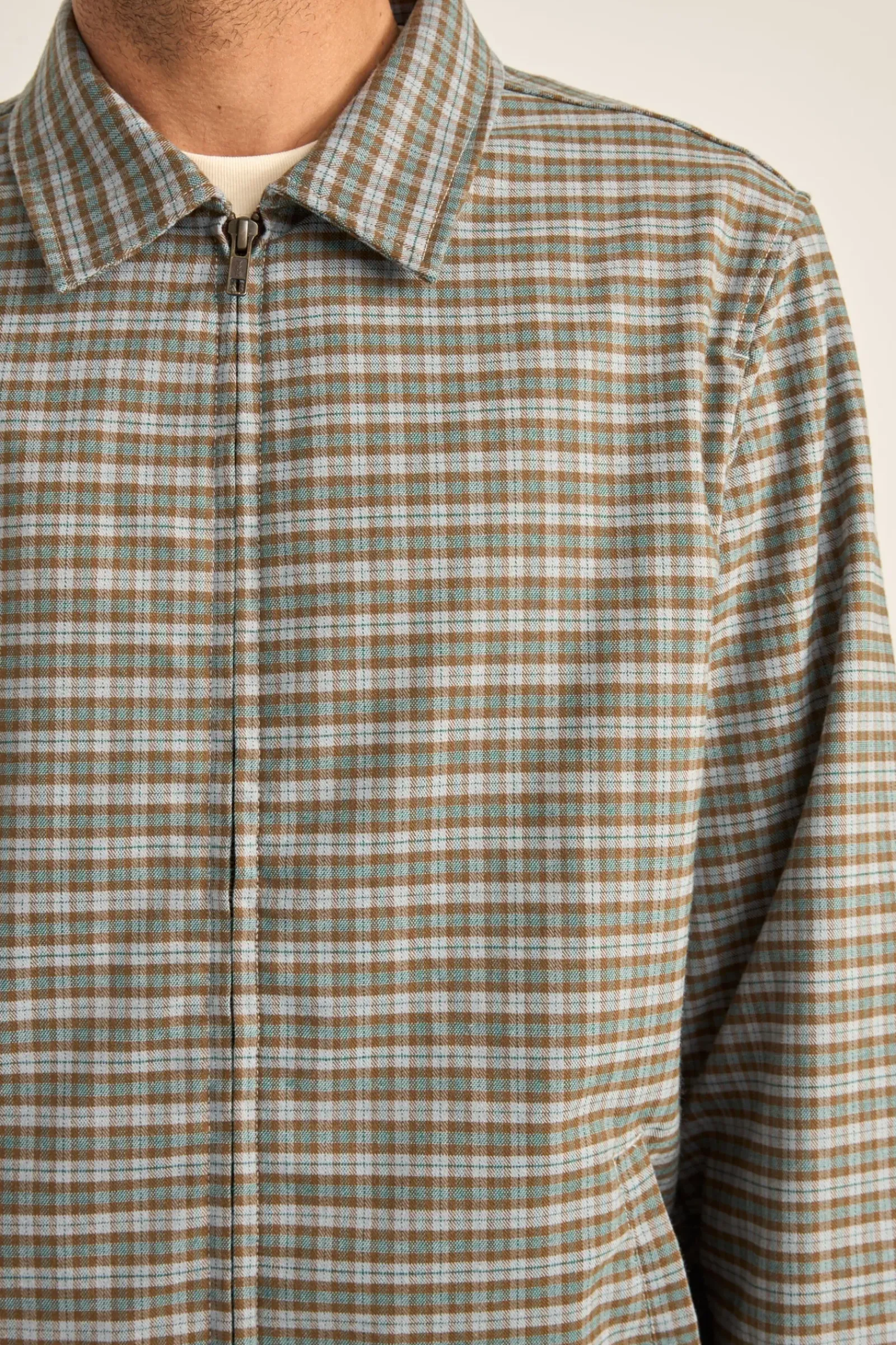 Rhythm Jordy Check Jacket Blue Check